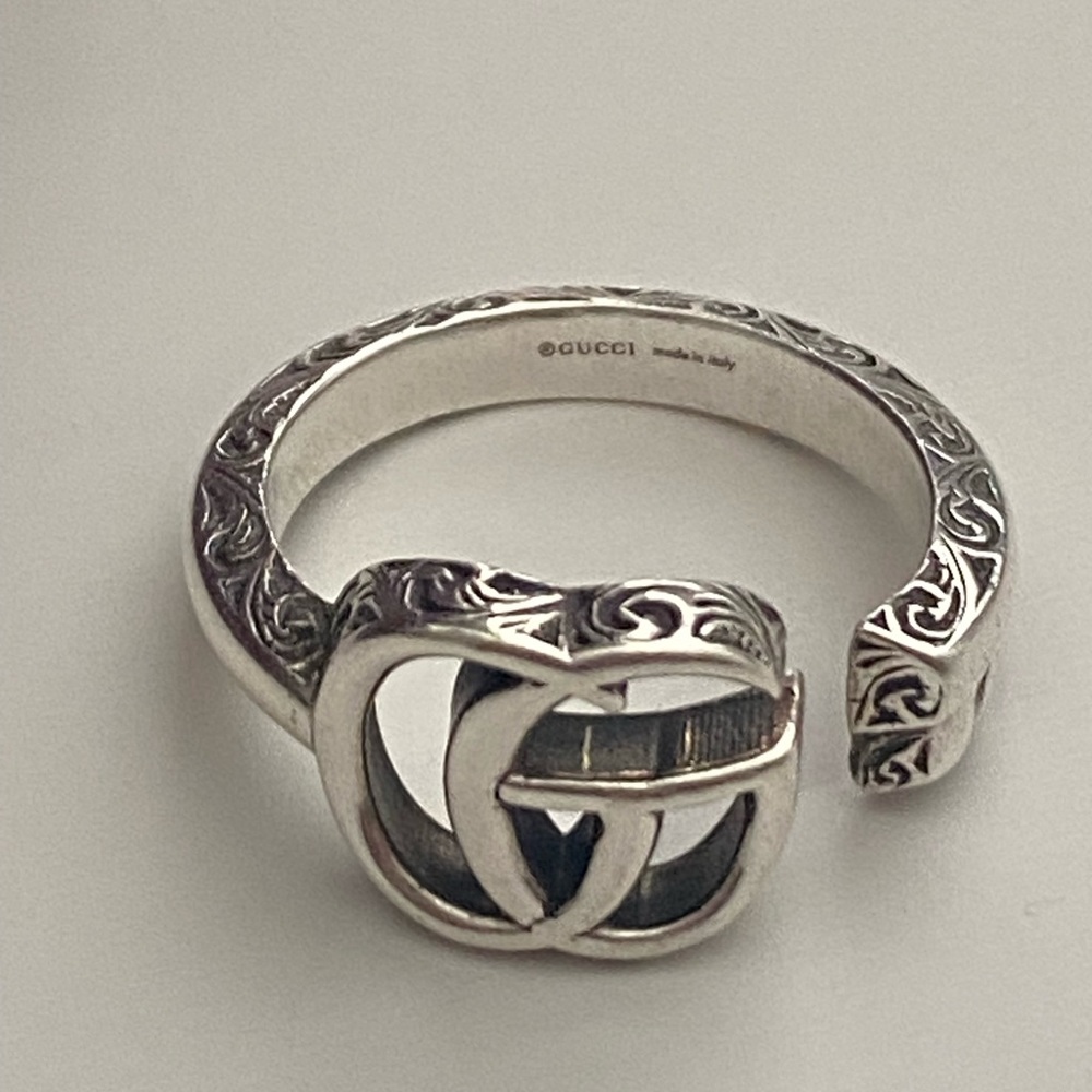 Gucci GG Silver Ring